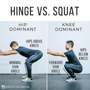 Hip Hinge Vs Squat 